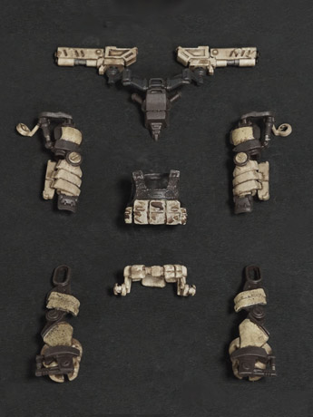 Acid Rain FAV-AP07 Desert AEGIS Exoskeleton Armor Set Gallery Image 2