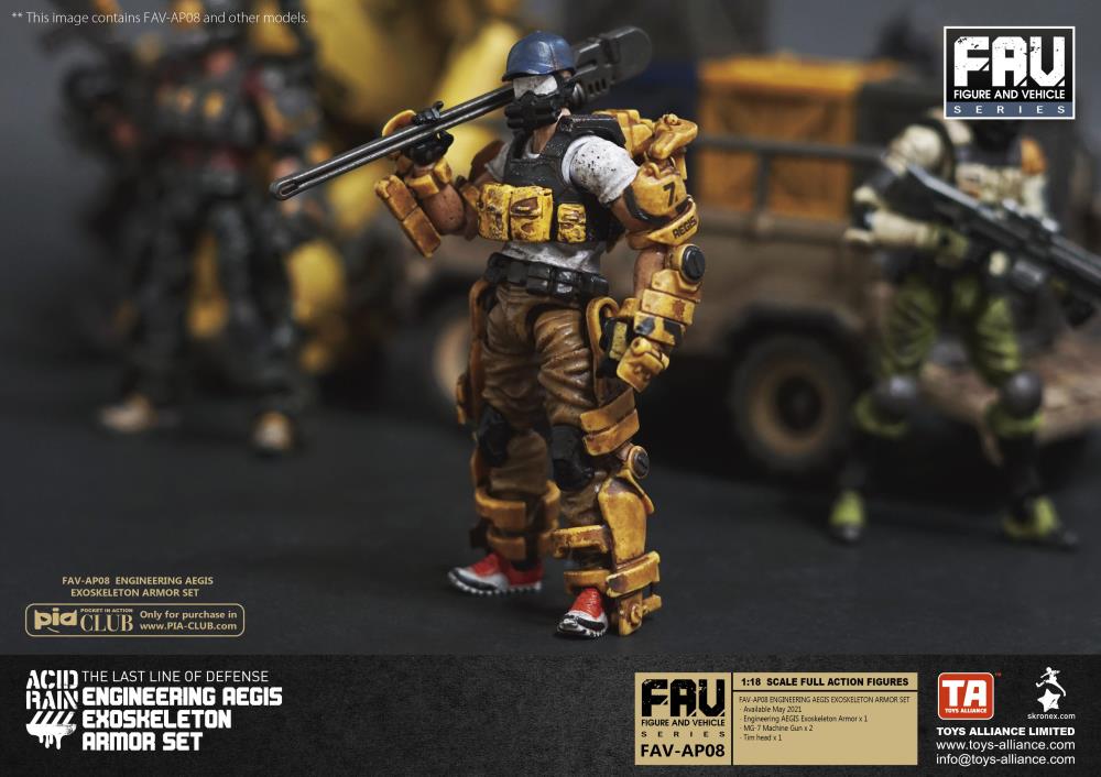 Acid Rain FAV-AP08 Engineering AEGIS Exoskeleton Armor Set