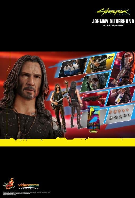 Cyberpunk 2077 VGM47 Johnny Silverhand 1/6 Scale Collectible Figure Gallery Image 26