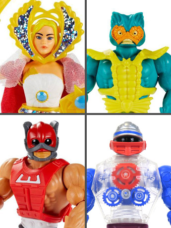Masters of the Universe: Origins Wave 3 Set of 4 Figures Gallery Image 2