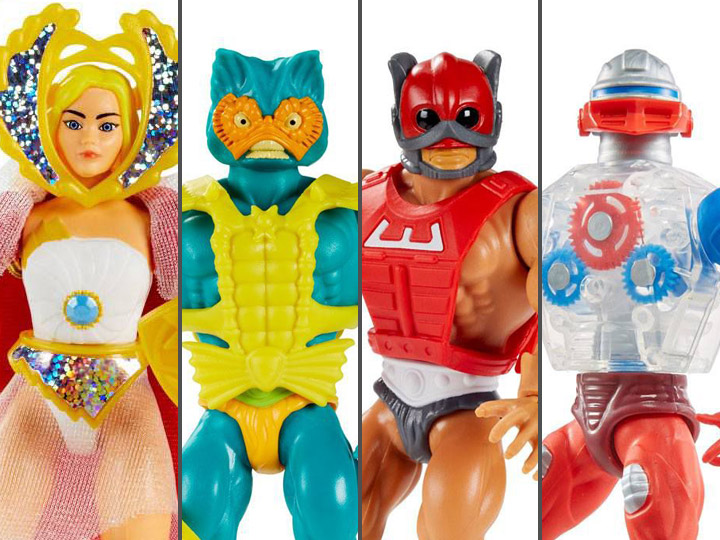 Masters of the Universe: Origins Wave 3 Set of 4 Figures Gallery Image 1