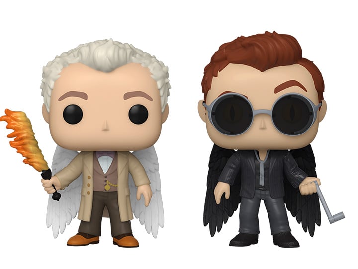 Pop! TV: Good Omens Specialty Series Aziraphale and Crowly (With Wings) Two-Pack Gallery Image 1
