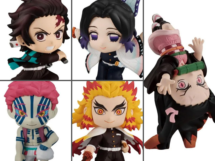 Demon Slayer: Kimetsu no Yaiba Adverge Motion Vol. 2 Boxed Set of 5 Figures Gallery Image 1