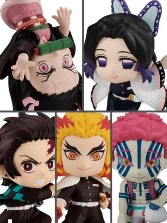Demon Slayer: Kimetsu no Yaiba Adverge Motion Vol. 2 Boxed Set of 5 Figures Gallery Image 2
