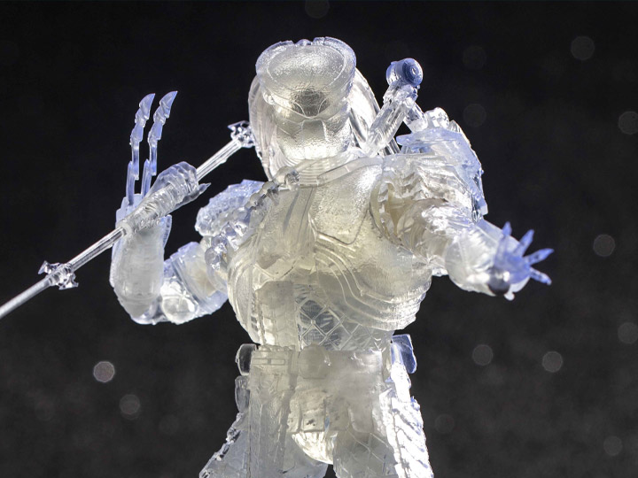 Alien vs. Predator Scar Predator (Invisible) 1:18 Scale PX Previews Exclusive Figure Gallery Image 1