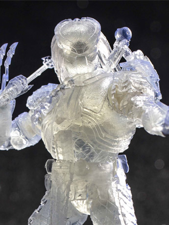 Alien vs. Predator Scar Predator (Invisible) 1:18 Scale PX Previews Exclusive Figure Gallery Image 2