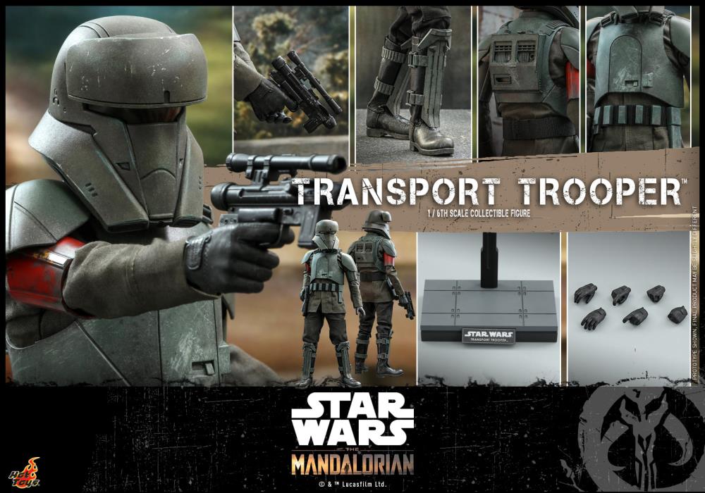 The Mandalorian TMS030 Transport Trooper 1/6 Scale Collectible Figure Gallery Image 18