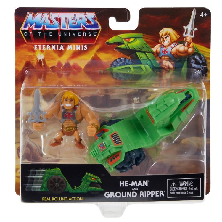 Masters of the Universe: Eternia Minis He-Man and Ground Ripper Gallery Image 3
