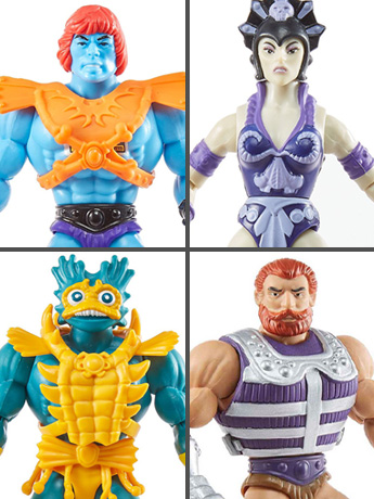 Masters of the Universe: Origins Wave 5 Set of 4 Figures Gallery Image 2