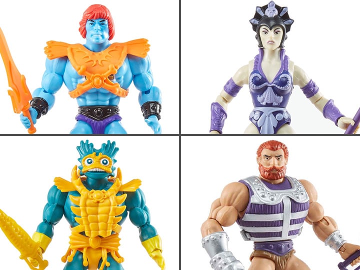 Masters of the Universe: Origins Wave 5 Set of 4 Figures Gallery Image 1