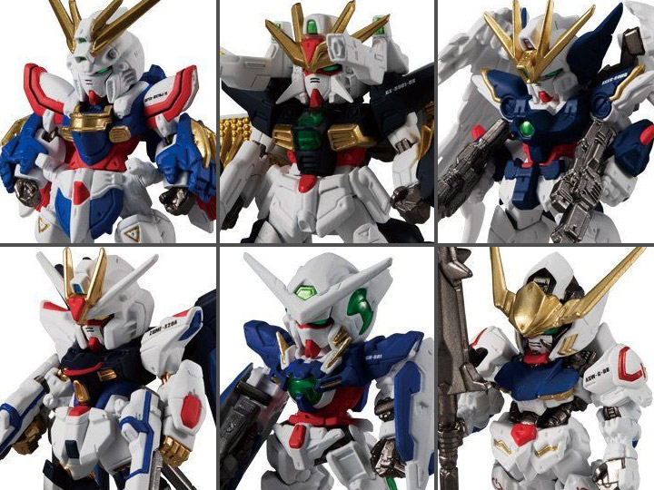 Mobile Suit Gundam FW Converge 10th Anniversary Another Century Box of 6 Figures Gallery Image 1