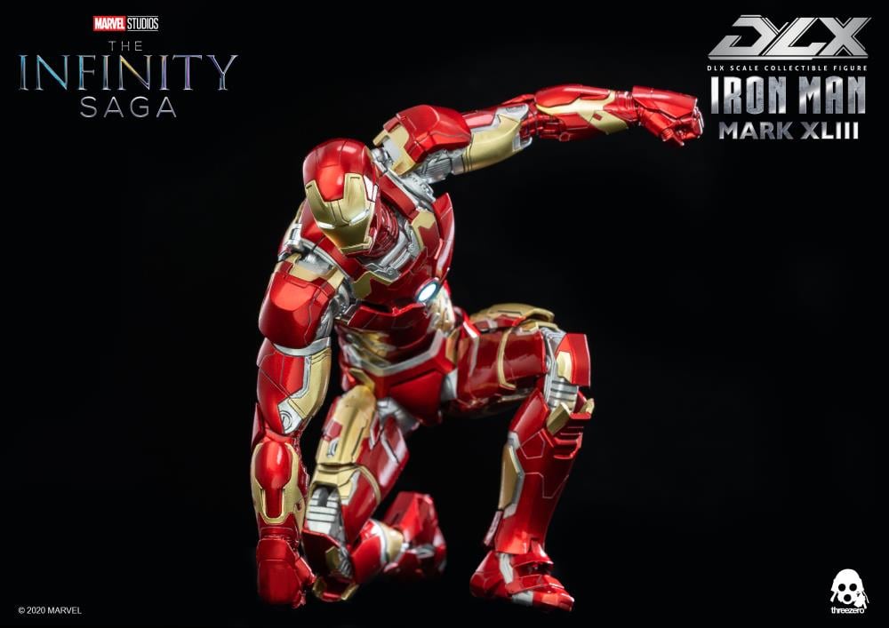 Avengers: Infinity Saga DLX Iron Man Mark 43 1/12 Scale Action Figure