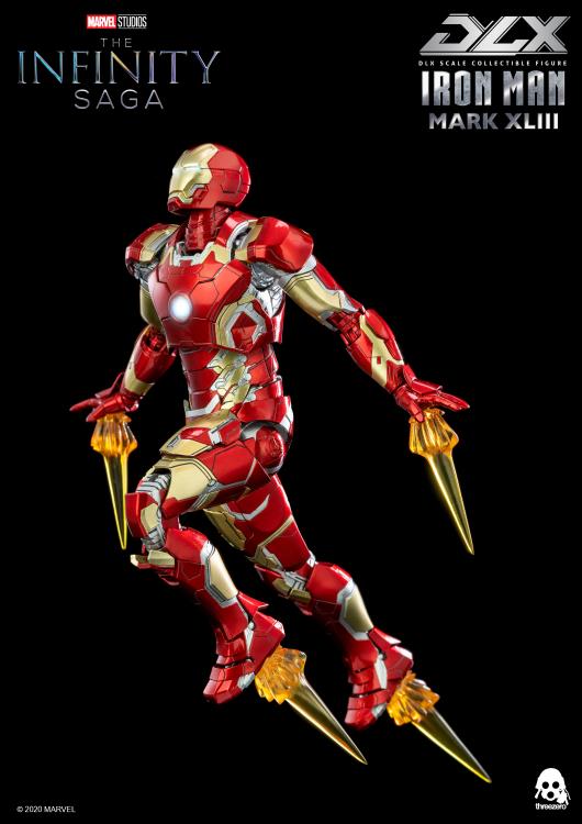 Avengers: Infinity Saga DLX Iron Man Mark 43 1/12 Scale Action Figure Gallery Image 11