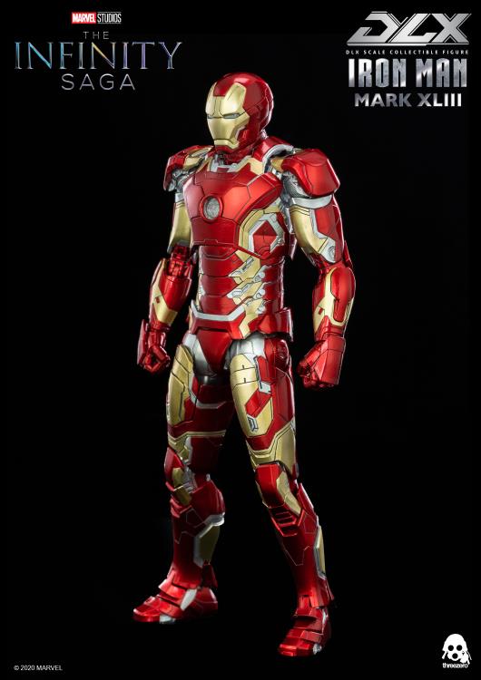 Avengers: Infinity Saga DLX Iron Man Mark 43 1/12 Scale Action Figure Gallery Image 4