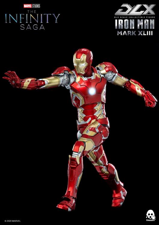 Avengers: Infinity Saga DLX Iron Man Mark 43 1/12 Scale Action Figure Gallery Image 8