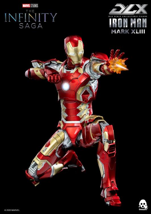 1/12スケール DLX アイアンマン・マーク43 Avengers: Infinity Saga DLX Iron Man Mark 43 1/12 Scale Action Figure