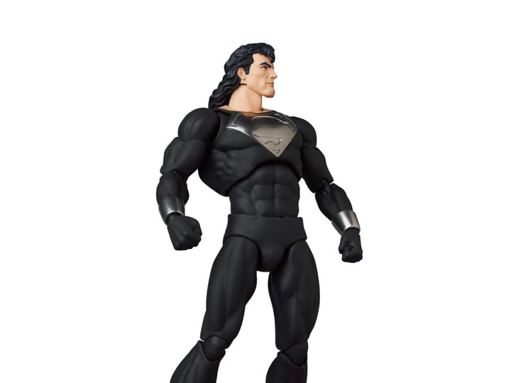 MAFEX No. 150 Black Suit Superman Action Figure