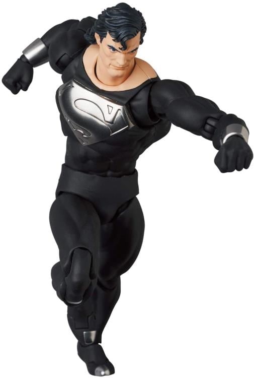 MAFEX No. 150 Black Suit Superman Action Figure