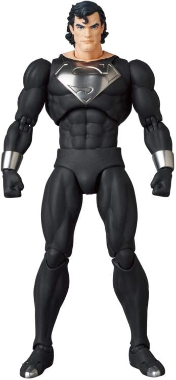 MAFEX No. 150 Black Suit Superman Action Figure