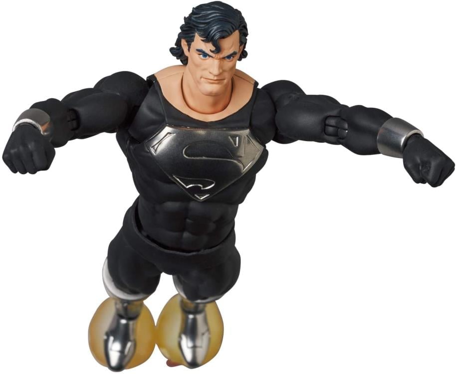 MAFEX No. 150 Black Suit Superman Action Figure
