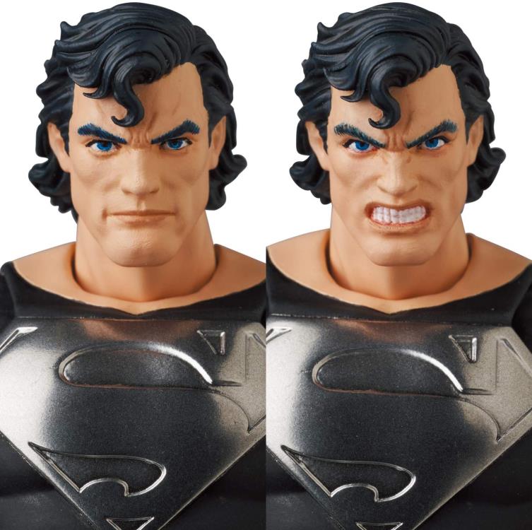 MAFEX No. 150 Black Suit Superman Action Figure