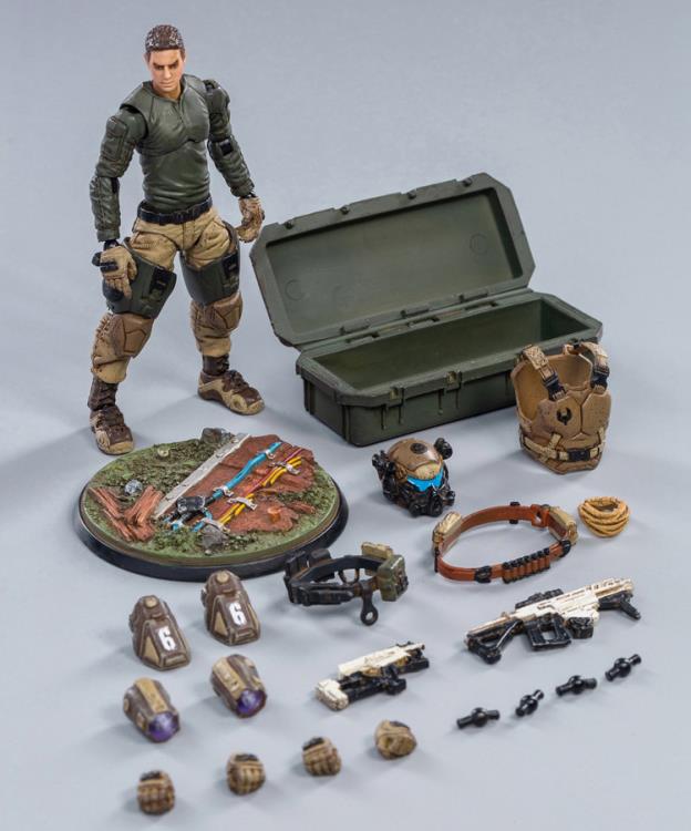 Battle for the Stars Starhawk 09st Legion Mecha Cavalry (Sergeant Major) 1/18 Scale Figure Gallery Image 10