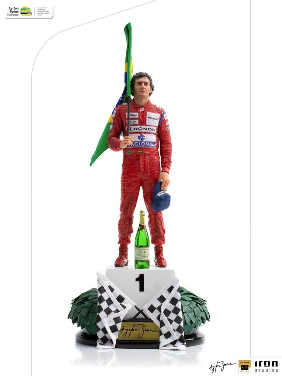Ayrton Senna (1991) 1/10 Deluxe Art Scale Limited Edition Statue Gallery Image 3