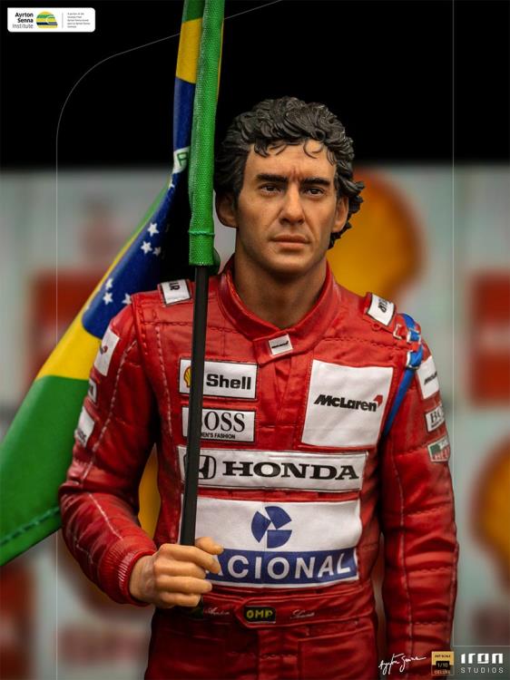 Ayrton Senna (1991) 1/10 Deluxe Art Scale Limited Edition Statue Gallery Image 11