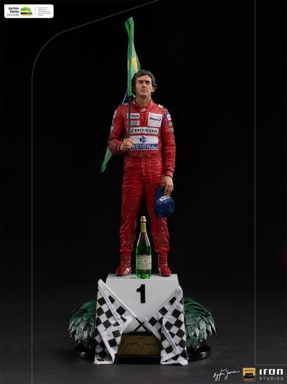 Ayrton Senna (1991) 1/10 Deluxe Art Scale Limited Edition Statue Gallery Image 4