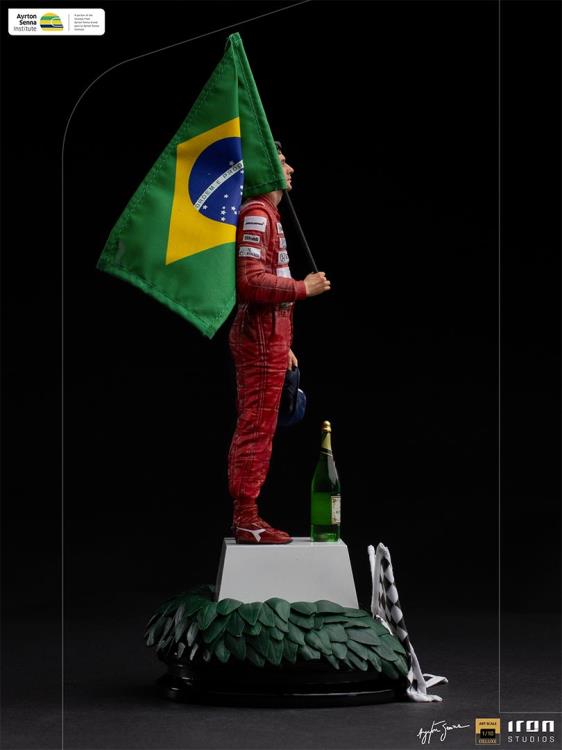 Ayrton Senna (1991) 1/10 Deluxe Art Scale Limited Edition Statue Gallery Image 5