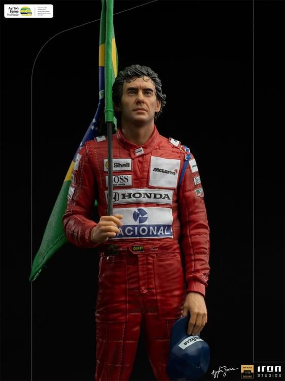 Ayrton Senna (1991) 1/10 Deluxe Art Scale Limited Edition Statue Gallery Image 8
