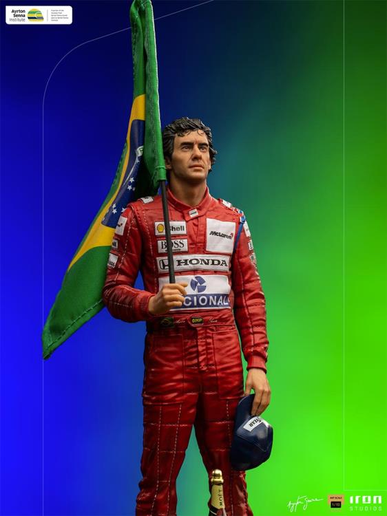 Ayrton Senna (1991) 1/10 Deluxe Art Scale Limited Edition Statue Gallery Image 12