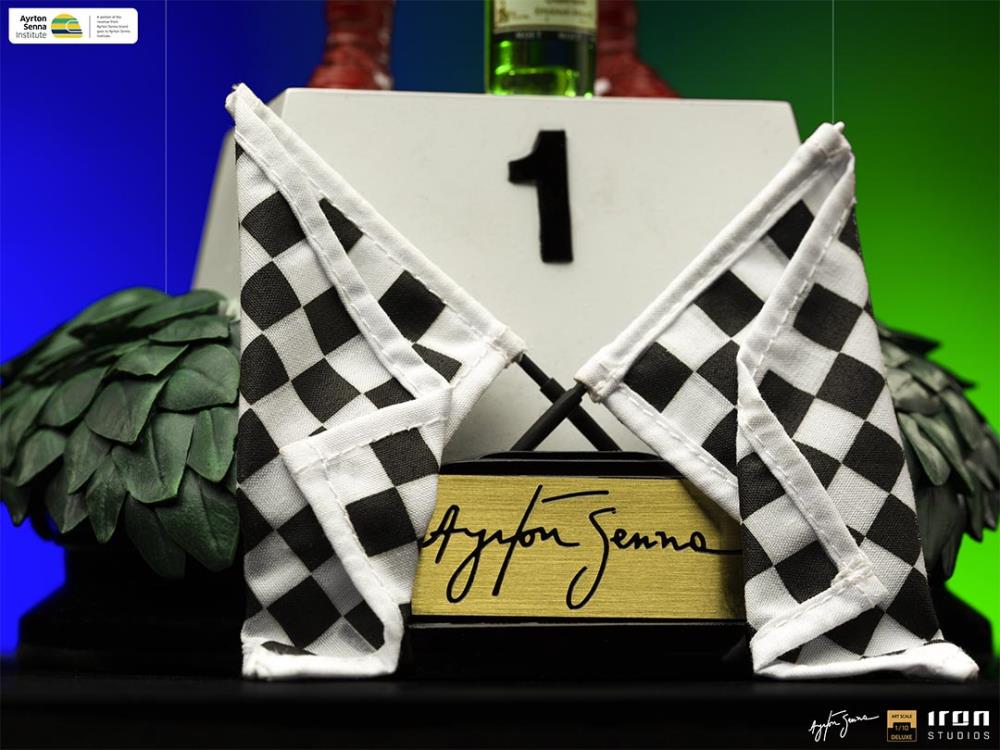 Ayrton Senna (1991) 1/10 Deluxe Art Scale Limited Edition Statue Gallery Image 14