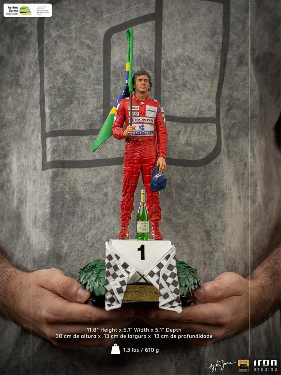 Ayrton Senna (1991) 1/10 Deluxe Art Scale Limited Edition Statue Gallery Image 15