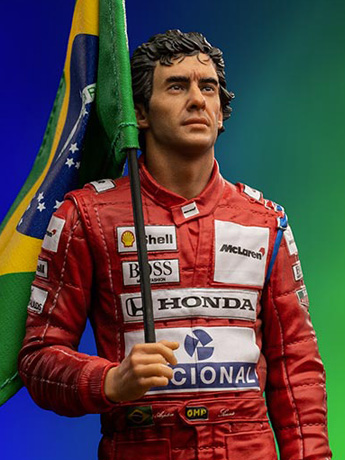 Ayrton Senna (1991) 1/10 Deluxe Art Scale Limited Edition Statue Gallery Image 2