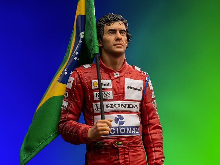 Ayrton Senna (1991) 1/10 Deluxe Art Scale Limited Edition Statue Gallery Image 1