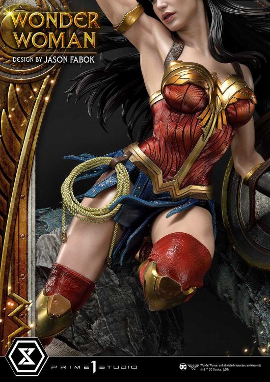 Wonder Woman Museum Masterline Wonder Woman Vs. Hydra 1/3 Scale Exclusive Statue (With Bonus) Gallery Image 19
