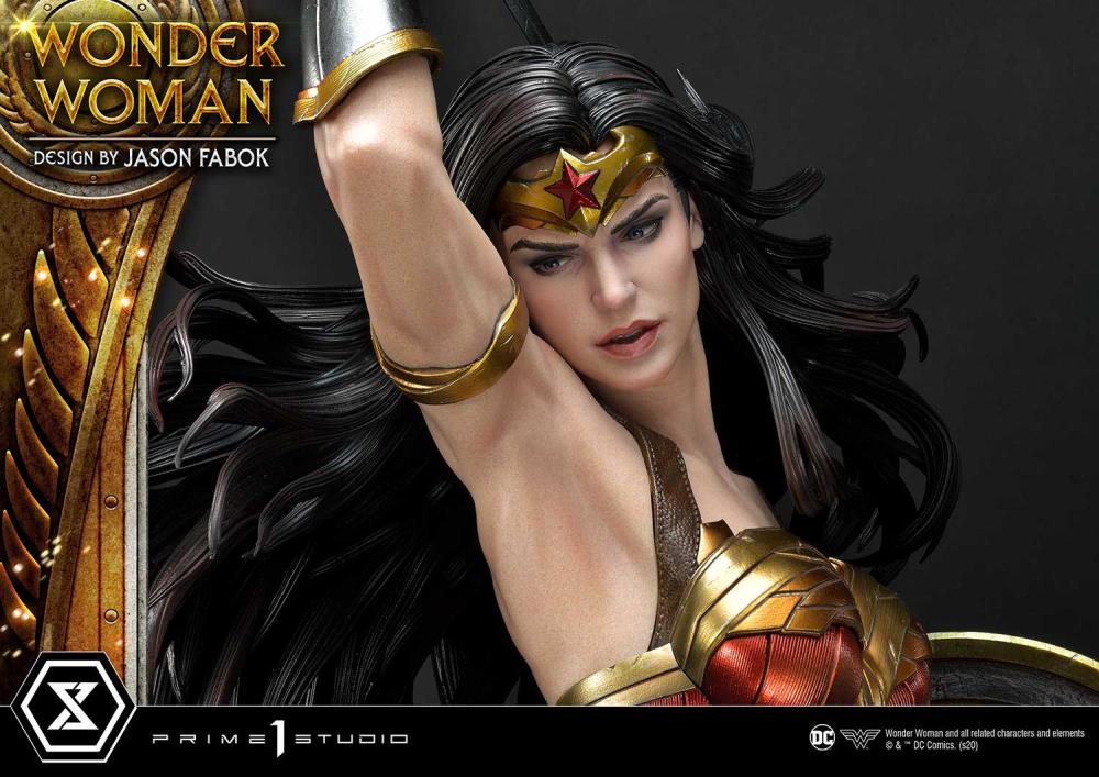 Wonder Woman Museum Masterline Wonder Woman Vs. Hydra 1/3 Scale Exclusive Statue (With Bonus) Gallery Image 17