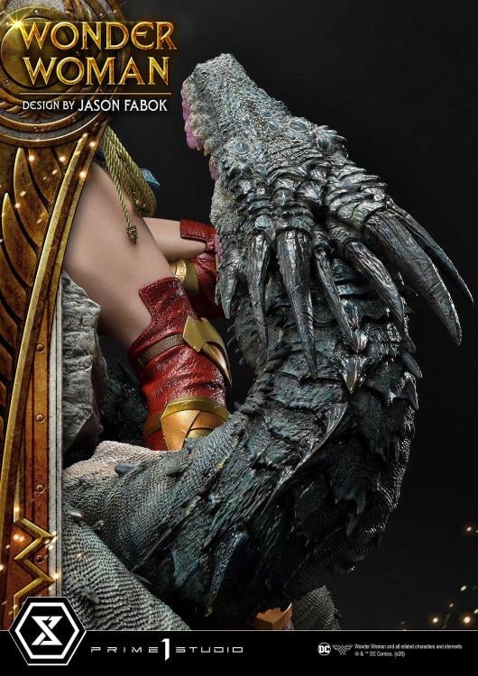 Wonder Woman Museum Masterline Wonder Woman Vs. Hydra 1/3 Scale Exclusive Statue (With Bonus) Gallery Image 29
