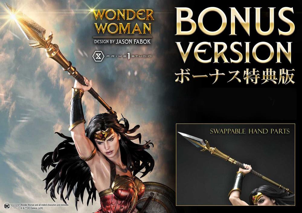 Wonder Woman Museum Masterline Wonder Woman Vs. Hydra 1/3 Scale Exclusive Statue (With Bonus) Gallery Image 3