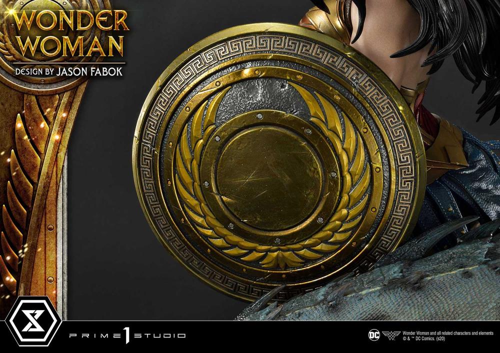 Wonder Woman Museum Masterline Wonder Woman Vs. Hydra 1/3 Scale Exclusive Statue (With Bonus) Gallery Image 27