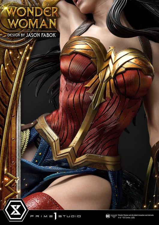 Wonder Woman Museum Masterline Wonder Woman Vs. Hydra 1/3 Scale Exclusive Statue (With Bonus) Gallery Image 20