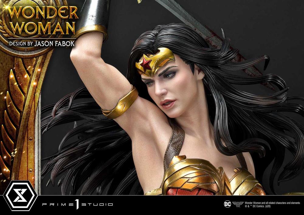 Wonder Woman Museum Masterline Wonder Woman Vs. Hydra 1/3 Scale Exclusive Statue (With Bonus) Gallery Image 18