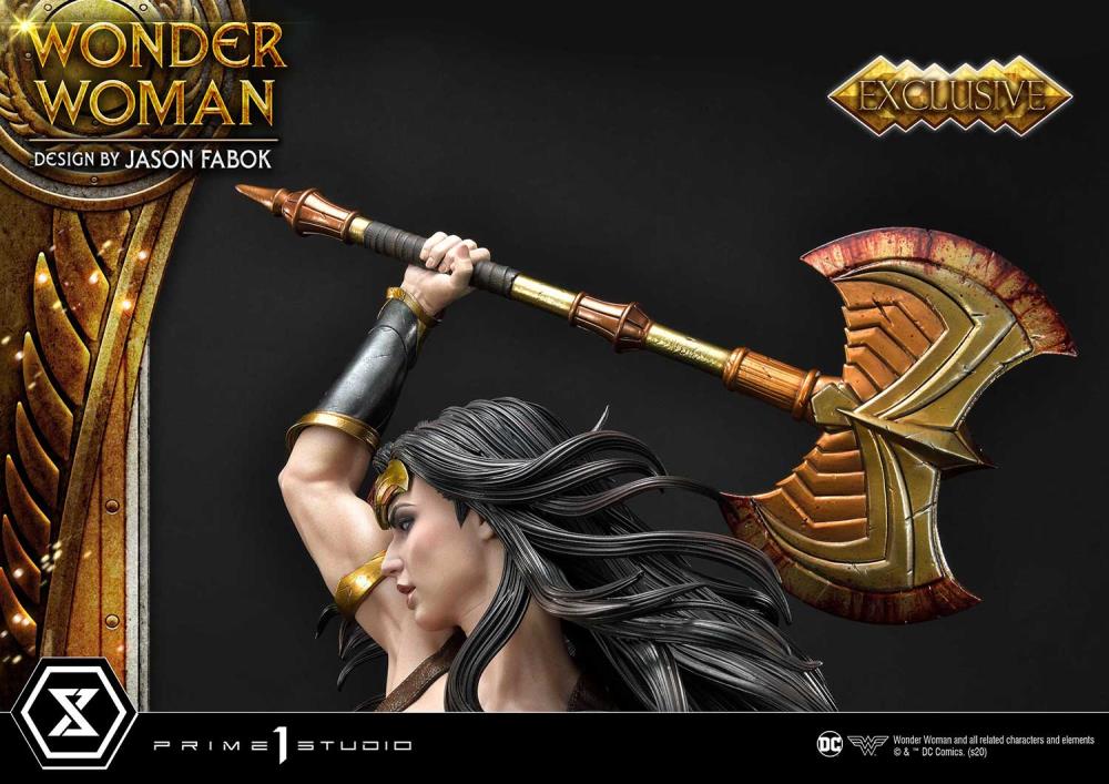 Wonder Woman Museum Masterline Wonder Woman Vs. Hydra 1/3 Scale Exclusive Statue (With Bonus) Gallery Image 7