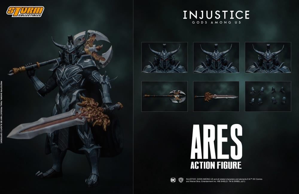 Injustice: Gods Among Us Ares 1/12 Scale Action Figure Gallery Image 3