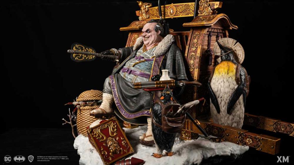 DC Premium Collectibles Samurai Series The Penguin Daimyo 1/4 Scale Limited Edition Statue Gallery Image 14