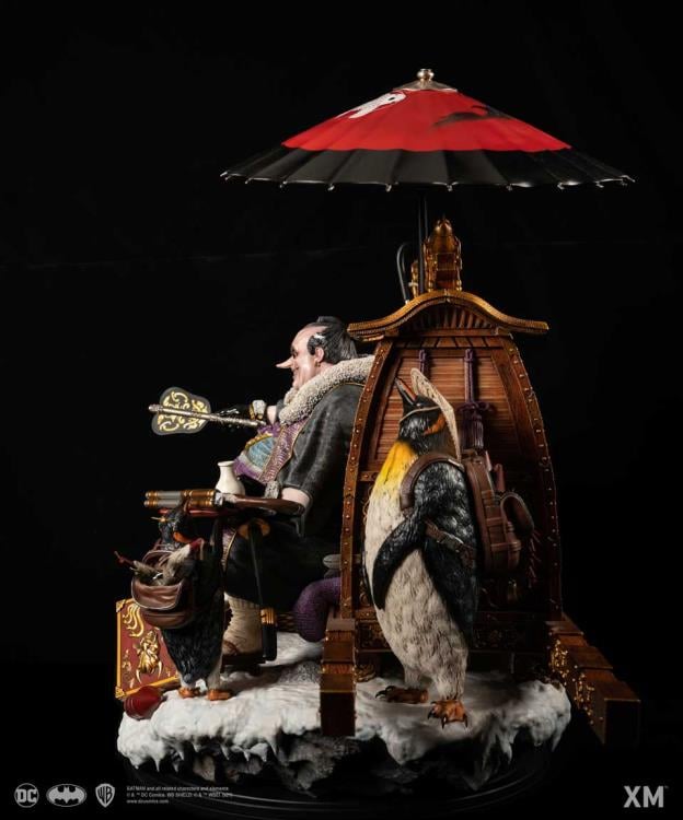 DC Premium Collectibles Samurai Series The Penguin Daimyo 1/4 Scale Limited Edition Statue Gallery Image 7