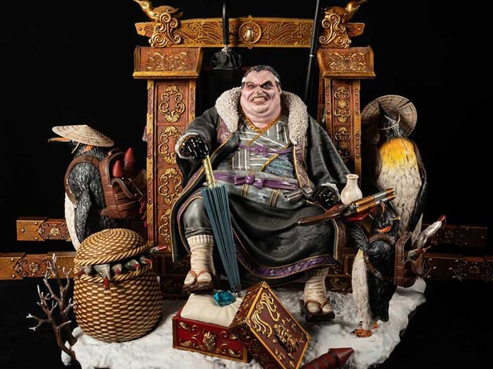 DC Premium Collectibles Samurai Series The Penguin Daimyo 1/4 Scale Limited Edition Statue Gallery Image 1