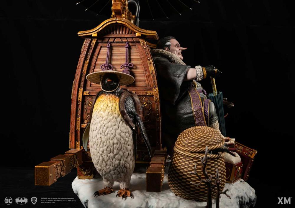 DC Premium Collectibles Samurai Series The Penguin Daimyo 1/4 Scale Limited Edition Statue Gallery Image 16
