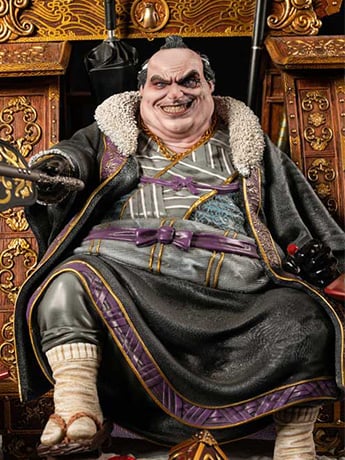 DC Premium Collectibles Samurai Series The Penguin Daimyo 1/4 Scale Limited Edition Statue Gallery Image 2